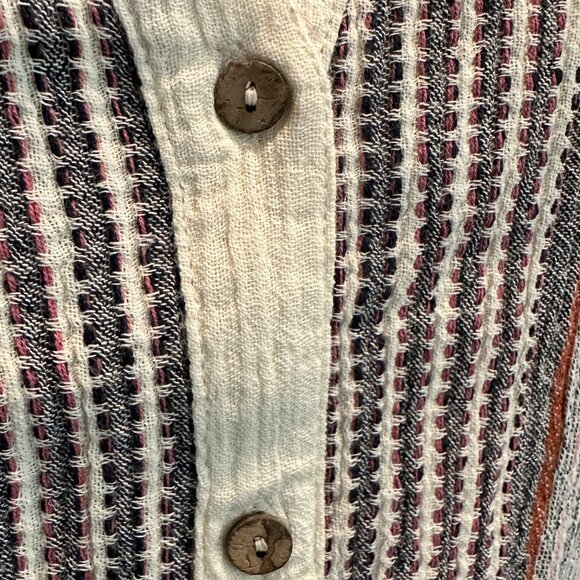 Button Down Shirred Blouse - Picture 10 of 14